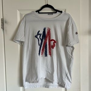Moncler White shirt (medium)